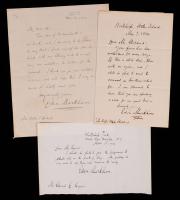 Edwin Markham: American Poet, Labor Group Activist and for Ten Years Poet Laureate of the State of Oregon. (3) Three ALS, 1900-1