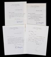 William Somerset Maugham: Brilliant English Writer Known for his Novels, Plays and Short Stories One (1) ALS Three (3) TLS