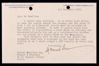George Bernard Shaw: Irish Playwright, Critic and Political Activist. Author of 60 Plays, Nobel Prize Winner. Very Angry, Typed