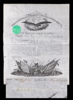 Abraham Lincoln: Civil War Dated Military Commission Signed by Lincoln as the 16th President, Co-signed by Edwin Stanton. Octobe