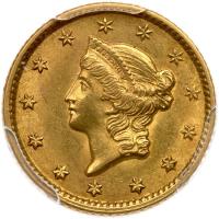 1853 $1 Gold Liberty