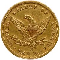 1854-S $10 Liberty - 2