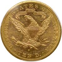 1887-S $10 Liberty PCGS MS61 - 2
