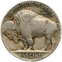 1913-D Buffalo 5C. Type 2 PCGS VF30 - 2
