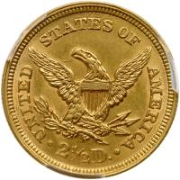 1856 $2.50 Liberty - 2