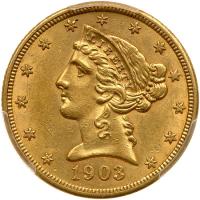 1903 $5 Liberty