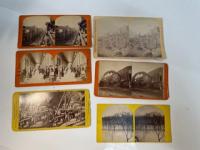 Antique Stereoscope (Stereoview) Cards: A Curated Collection of 30 Focusing On NYC and New York State. Late 19th, Early 20th Cen