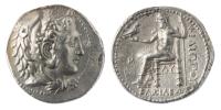 Macedonian Kingdom. Phillip III, Arrhidaeus, 323-317 BC. Silver Tetradrachm (17.09g), 28mm. Choice VF