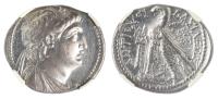 Seleukid Kingdom. Antiochos VII Euergetes, 138-129 BC. Silver Tetradrachm (13.18g) 29 mm