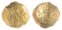 Empire of Nicaea. John III Ducas-Vatatzes. Gold Hyperpyron (4.31g) 26 mm