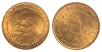 Romania. Medallic 20 Lei, 1944. Unc