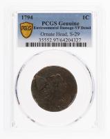 1794 Ornate Head. S-29, Rarity 2