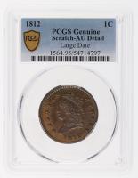 1812 Classic Head Cent. Large date