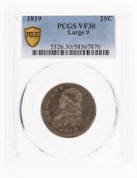 1819. Capped Bust. VF30 Large 9