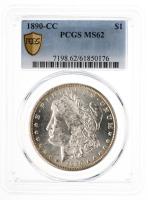 1890-CC. Morgan Dollar. PCGS graded MS62