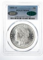 1890-O. Morgan Dollar. PCGS graded MS64. CAC