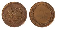 1905 Lewis & Clark Centennial Expo Commem. Bronze Medal