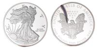 The Washington Mint 1997 1 Pound .999 Fine Copy of the Silver Eagle in Proof Condition