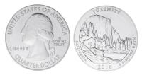 2010. 5oz Silver Quarter - Yosemite. NGC graded MS69