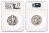 2017. Private Issue 1 oz Silver .999 Fine of Saint Gauden's Double Eagle Indian Head Design