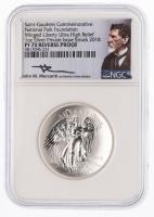 2018. Winged Liberty Ultra High Relief 1 ozt Private Issue Saint-Gaudens Commemorative