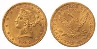 1894 $10 Liberty. AU50