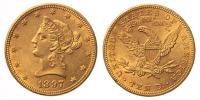 1897 $10 Liberty. EF