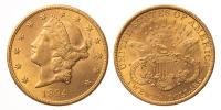 1894 $20 Liberty. AU55