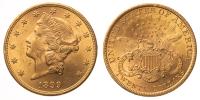 1899 $20 Liberty. Unc 60