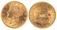 1899-S. $20 Liberty with Motto