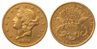 1906 $20 Liberty. EF40