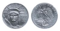2008-W. $50 Eagle. PCGS graded MS70 Statue of Liberty