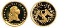 2024. $1 Flowing Hair. PCGS graded PF70 Deep Cameo 230th Anniversary Flowing Hair. CAC