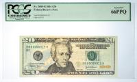 $20.00 Federal Reserve Note Series 2004
