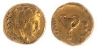Macedonian Kingdom. Philip II, 359-336 BC. Gold 1/8th Stater (1.03 g)