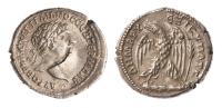 Trajan, AD 98-117. Silver Tetradrachm (12.66) 25 mm. Superb XF