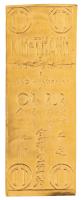 Viet Nam. Gold Tael, ND. Strip of pure gold. About XF
