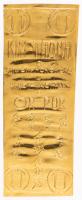 Viet Nam. Gold Tael, ND. Strip of pure gold. About XF