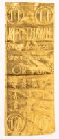Viet Nam. Gold Tael, ND. Strip of pure gold. About XF