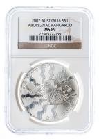 Australia. Dollar, 2002. NGC graded MS69