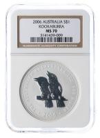 Australia. Dollar, 2006. NGC graded MS70