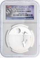 Australia. Dollar, 2011. NGC graded PF70 Ultra Cameo
