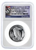 Australia. Dollar, 2012-P. NGC graded PF70 Ultra Cameo