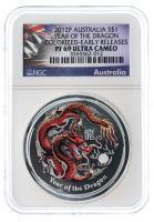 Australia. Dollar, 2012-P. NGC graded PF69 Ultra Cameo