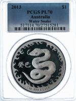 Australia. Dollar, 2013. PCGS graded MS70 PL