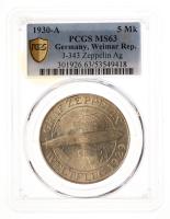 Germany. 5 Reichsmark, 1930-A.. PCGS graded MS63