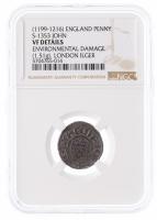 Great Britain. Silver Penny (1.51g), N.D. John (1199-1216) Short Cross Coinage