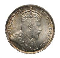 Hong Kong. 5 Cents, 1905. Choice Brilliant Unc