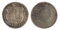Switzerland, Geneva. 10 Francs, 1851. PCGS graded MS62