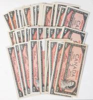 Lot Of 2 Dollar Notes